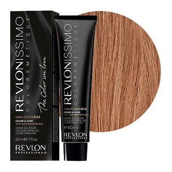 REVLON PROFESSIONAL 8-12 краска для волос, снежный светлый блондин / RP Revlonissimo Colorsmetique High Coverage 60 мл, фото 1