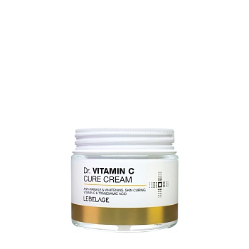 Крем антивозрастной выравнивающий рельеф для лица с витамином С / Lebelage Dr.Vitamin C Cure Cream 70 мл