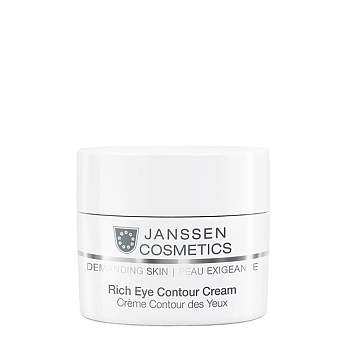 JANSSEN COSMETICS Крем питательный для кожи вокруг глаз / Rich Eye Contour Cream DEMANDING SKIN 15 мл, фото 1