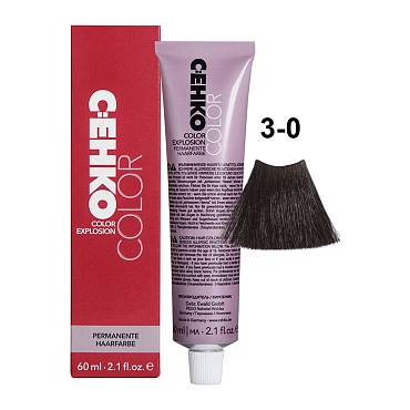 C:EHKO 3/0 крем-краска для волос, темно-коричневый / Color Explosion Dunkel braun 60 мл