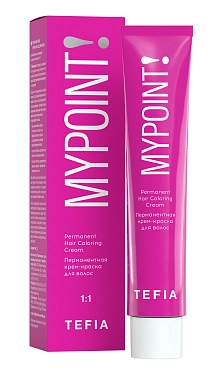 TEFIA 4.0 краска для волос, брюнет натуральный / Mypoint 60 мл