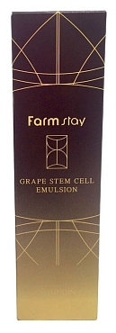 FARMSTAY Эмульсия с фитостволовыми клетками винограда / GRAPE STEM CELL 130 мл