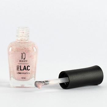 IQ BEAUTY 106 лак для ногтей укрепляющий с биокерамикой / Nail Polish PROLAC+bioceramics 12,5 мл, фото 2