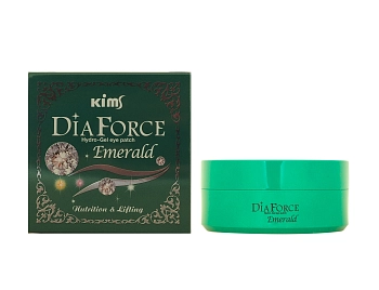 Патчи гидрогелевые Сила Изумруда / Dia Force Emerald Hydro-Gel Eye Patch 60 шт