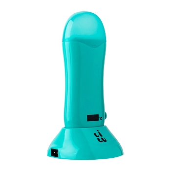 Воскоплав на один картридж с базой и терморегулятором, бирюзовый / LILU Caitlyn