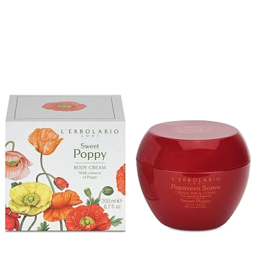 LERBOLARIO Крем парфюмированный для тела / Sweet Poppy Body Cream 200 мл