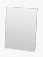 Зеркало настольное, в бирюзовой оправе, на пластиковой подставке 17,5x24 см, DEWAL BEAUTY