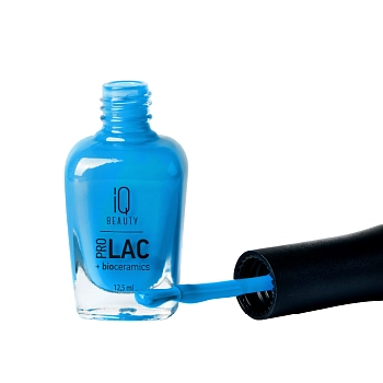 IQ BEAUTY 132 лак для ногтей укрепляющий с биокерамикой / Nail Polish PROLAC+bioceramics 12,5 мл, фото 4