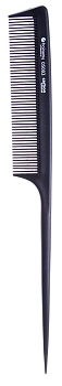 Расческа Carbon Advance карбоновая, с хвостиком 225 мм