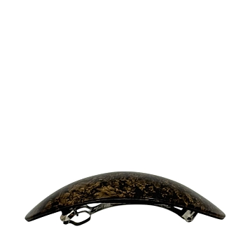 IWOU PROFESSIONAL Заколка - автомат Минерал овальная бронзовая 4*10см, фото 3