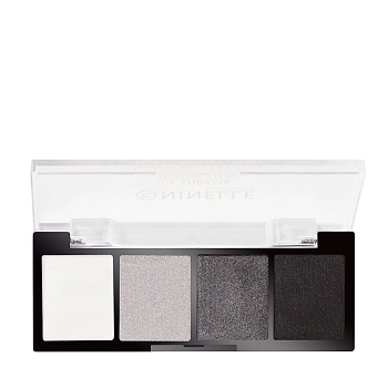 NINELLE Тени для век 4 оттенка, №505 классический смоки / LA MIRADA 3,35 гр, фото 2