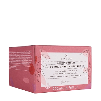 SINESIA Детокс-пилинг карбоновый для лица и кожи головы / BEAUTY CUDDLES DETOX CARBON PEELING 200 мл, фото 2