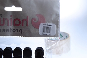 HAIRWAY Зажим-журавль каучук 115 мм 6 шт, фото 2