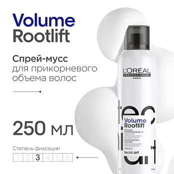 L'OREAL PROFESSIONNEL Мусс для прикорневого объема Волюм Лифт 3 / TECNI.ART 250 мл, фото 7