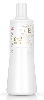 Окислитель 6% / Blondor Freelights 1000 мл