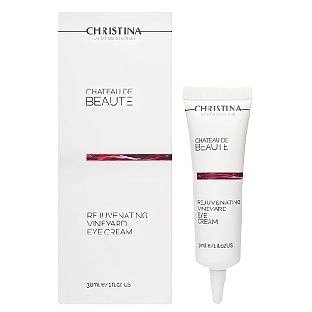 CHRISTINA Крем омолаживающий для кожи вокруг глаз / Rejuvenating Vineyard Eye Сreаm Chateau de Beaute 30 мл, фото 2
