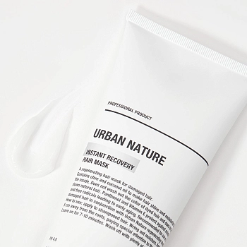 URBAN NATURE Маска для волос Мгновенное восстановление / INSTANT RECOVERY HAIR MASK 200 мл, фото 4