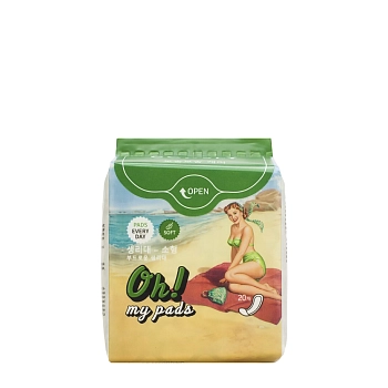Прокладки гигиенические ежедневные / Oh! My Pads Consly 20 шт