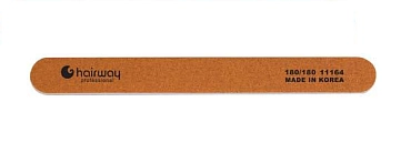 HAIRWAY Пилка стандарт коричневая 180/180