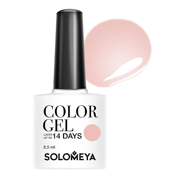 SOLOMEYA Гель-лак для ногтей 115 Нюдовый шик / Color Gel Сhic nude 8,5 мл, фото 1
