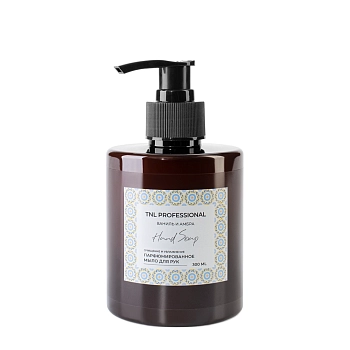 Мыло жидкое парфюмированное для рук, ваниль и амбра / TNL Hand Soap 300 мл