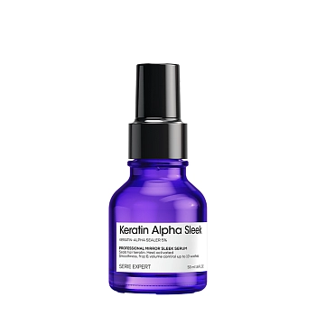 Сыворотка профессиональная для выпрямления волос / Keratin Alpha Sleek 50 мл