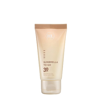 Крем солнцезащитный SPF 30 с фильтрами UVA+UVB и ухаживающими компонентами / Sunbrella 50 мл, HOLY LAND