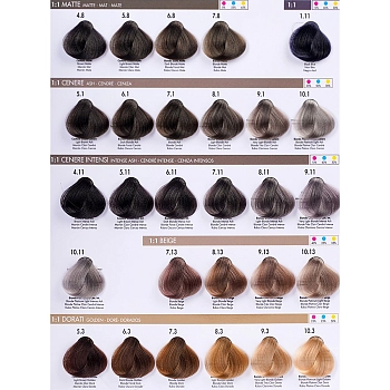 DIKSON 6/7 крем-краска для волос, тёмно-русый коричневый / Dikson Color Biondo Scuro Marrone 120 мл, фото 4