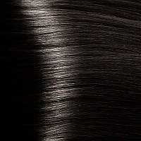 KAPOUS 4.00 крем-краска для волос с гиалуроновой кислотой, коричневый интенсивный / HY 100 мл, фото 1