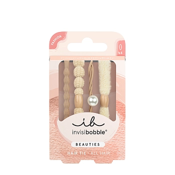 Набор эластичных резинок для волос / invisibobble BEAUTIES Girl Boss Attire