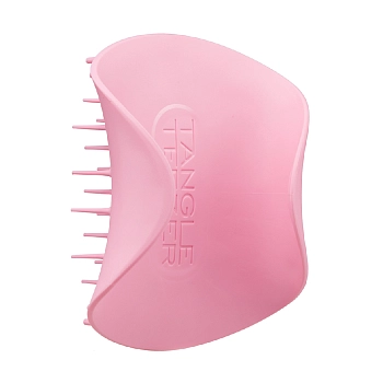 TANGLE TEEZER Щетка для массажа головы / The Scalp Exfoliator and Massager Pretty Pink, фото 3