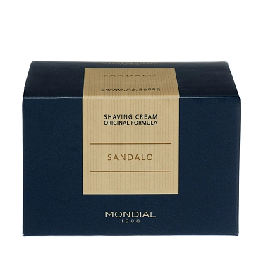 MONDIAL Крем для бритья с ароматом сандалового дерева, пластиковая чаша / SANDALO Luxury 150 мл, фото 2