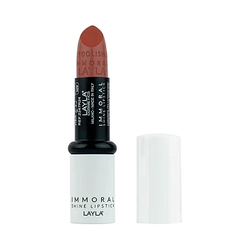 LAYLA COSMETICS Помада блестящая для губ, №23 / IMMORAL SHINE LIPSTICK ONE WISH SILLY BUNNY 4 гр, фото 2