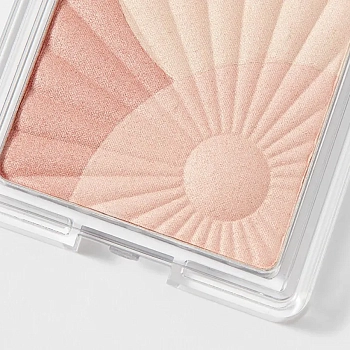 ALVIN D'OR Хайлайтер пудровый 3в1, тон 02 нежный розовый / Glow Illuminating Hd Hollywood 9,6 гр, фото 2