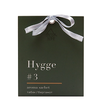 Саше ароматическое, №3 табак-бергамот / Hygge 10 г