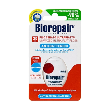 Нить зубная ультра-плоская без воска / Filo Non Cerato Ultrapiatto 30 м