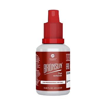 Ремувер для удаления краски с кожи / BRONSUN Dye remover 20 мл