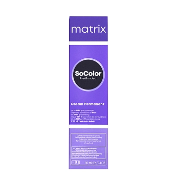 MATRIX 509G краситель перманентный аммиачный, очень светлый блондин золотистый / SoColor Pre-Bonded 90 мл, фото 3