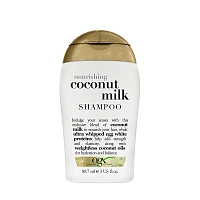 OGX Шампунь питательный с кокосовым молоком тревел-формат / Travelsize Nourishing Coconut Milk Shampoo 88,7 мл, фото 1