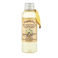 Масло для тела и аромамассажа Франжипани, жожоба и сладкий миндаль 120 мл, ORGANIC TAI