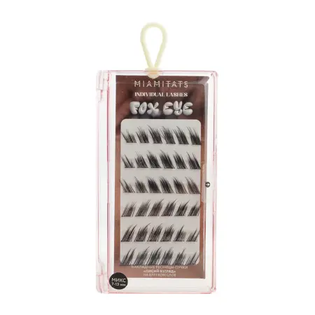 MIAMITATS Ресницы-пучки накладные / INDIVIDUAL LASHES FOX EYE 1 шт - 1
