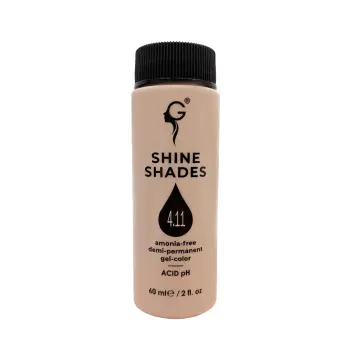 GERA Professional 4.11 гель-краситель для волос без аммиака / Shine Shades 60 мл, фото 2