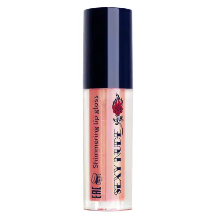 SHU Блеск для губ мерцающий, №447 / Sexy Nude 3,5 мл - 1
