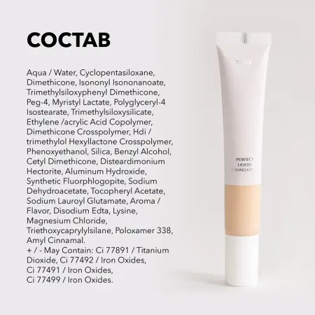 SHIK Крем тональный для лица, 02 / Perfect liquid foundation 20 мл - 3