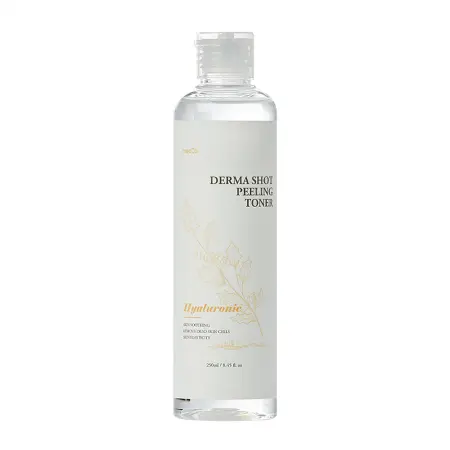 MED:B Тонер очищающий для лица с гиалуроновой кислотой / Med B Derma Shot Peeling Toner Hyaluronic 250 мл - 1