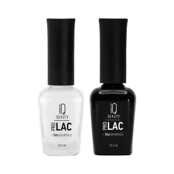 IQ BEAUTY 002 лак для ногтей укрепляющий с биокерамикой / Nail polish PROLAC + bioceramics 12.5 мл, фото 4