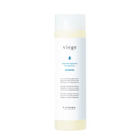 LEBEL Шампунь восстанавливающий для волос и кожи головы / Viege Shampoo 240 мл - 1
