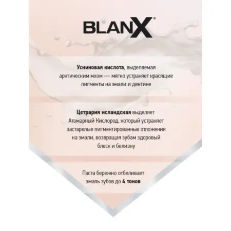 BLANX Паста зубная отбеливающая неабразивная для чувствительных десен / Coco White BlanX Classic 75 мл - 4