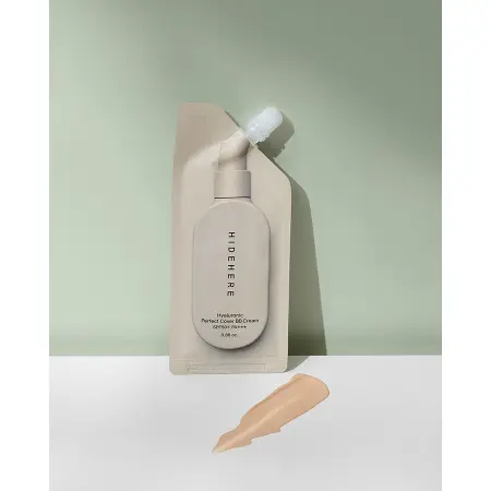 HIDEHERE BB-крем солнцезащитный с гиалуроновой кислотой для лица SPF 50+ PA+++ / Hyaluronic Perfect Cover BB Cream 25 мл - 2