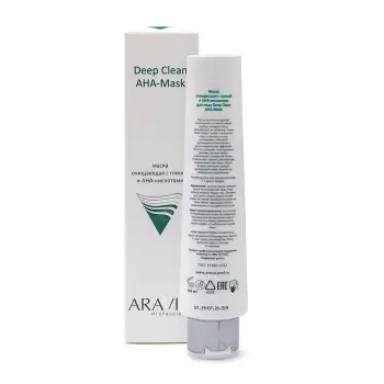 ARAVIA Professional Маска для лица очищающая с глиной и АНА-кислотами 100 мл, фото 5